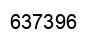 Number 637396 black image