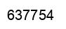 Number 637754 black image