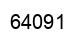 Número 64091 imagen negro