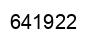 Número 641922 imagen negro