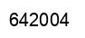 Number 642004 black image