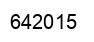 Number 642015 black image