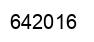 Number 642016 black image