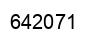 Número 642071 imagen negro