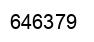 Número 646379 imagen negro