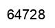 Number 64728 black image
