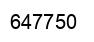 Número 647750 imagen negro