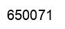 Número 650071 imagen negro