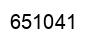Number 651041 black image