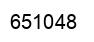 Number 651048 black image