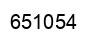 Número 651054 imagen negro