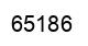 Number 65186 black image