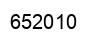 Número 652010 imagen negro