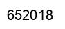 Number 652018 black image