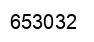 Number 653032 black image