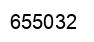 Number 655032 black image