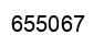 Number 655067 black image