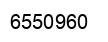 Number 6550960 black image