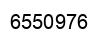 Number 6550976 black image