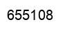 Number 655108 black image