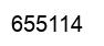 Number 655114 black image