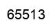 Number 65513 black image