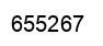 Número 655267 imagen negro