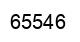 Number 65546 black image