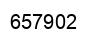 Número 657902 imagen negro