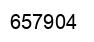 Número 657904 imagen negro