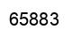 Number 65883 black image