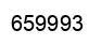 Número 659993 imagen negro