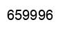 Number 659996 black image