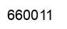 Number 660011 black image