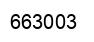 Número 663003 imagen negro