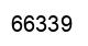 Number 66339 black image