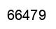 Number 66479 black image