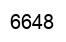 Number 6648 black image