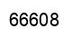 Number 66608 black image