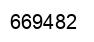 Number 669482 black image
