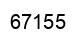 Number 67155 black image
