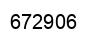 Number 672906 black image