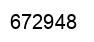 Número 672948 imagen negro