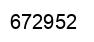 Número 672952 imagen negro