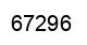 Número 67296 imagen negro