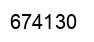 Número 674130 imagen negro