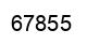 Number 67855 black image