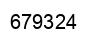 Number 679324 black image