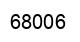 Número 68006 imagen negro