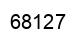 Number 68127 black image